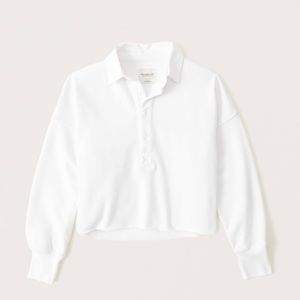 Abercrombie and Fitch Rugby Fleece Polo